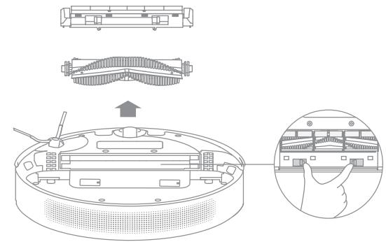 DREAME D10 PLUS - Nettoyez larosse principale - 1
