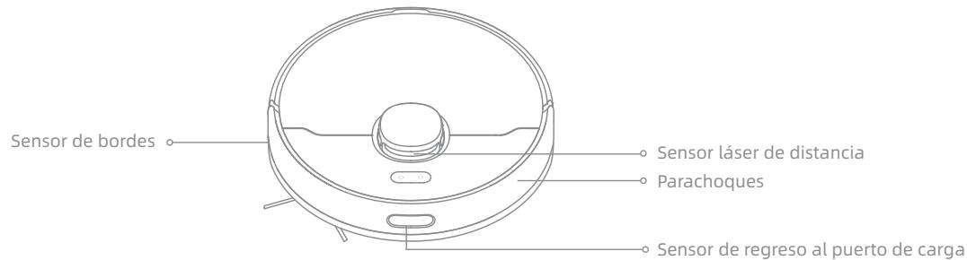 DREAME D10 PLUS - Sensores del robot - 1