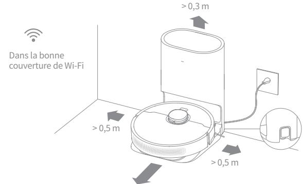 DREAME D10 PLUS - Brancher sur une prise de courant - 1