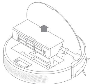 DREAME D10 PLUS - Clean the Dust Bin * Clean after each use - 1