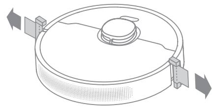 DREAME D10 PLUS - Zdejmij paski ochonne - 1