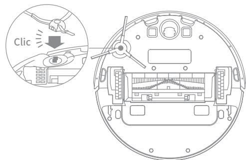DREAME D10 PLUS - Installazione delle spazzole laterali - 1