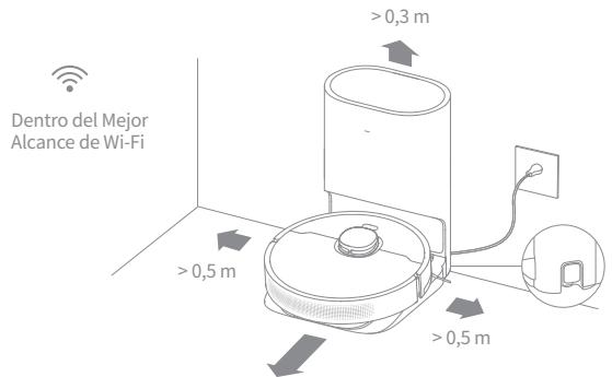 DREAME D10 PLUS - Conéctelo a una toma de corriente - 1