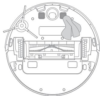 DREAME D10 PLUS - Pulire il contatto della carica - 2