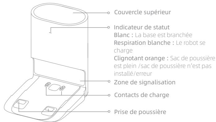 DREAME D10 PLUS - Base auto-videuse - 1