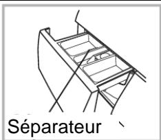 VEDETTE LFV94QW - Bac à détergent - 3
