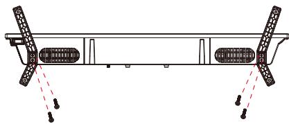 EDENWOOD ED50A03UHD-EL - Instructions d'installation du meuble TV - 1