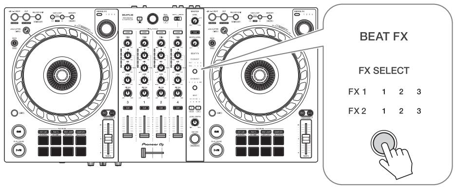 PIONEER DJ DDJ-FLX6-GT - Utilisation de Beat FX - 1