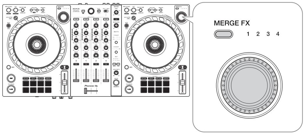 PIONEER DJ DDJ-FLX6-GT - Utilisation de Merge FX - 1