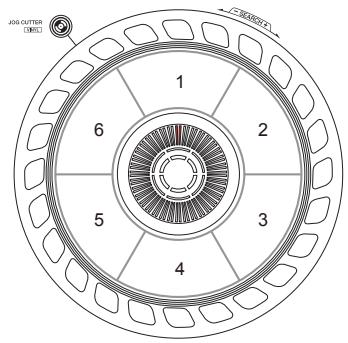 PIONEER DJ DDJ-FLX6-GT - Appuyez sur le bouton [JOG CUTTER]. - 1
