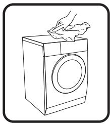 VALBERG WF 814 A W566C - De buitenkant schoonmaken - 1