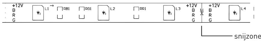 EDENWOOD STRIP LED 5 mètres avec télécommande - Installatieprocedure - 1