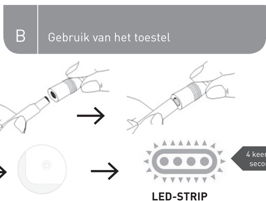 EDENWOOD Ruban LED 5m avec 150x LED Connecté - Verbinding in de EZ-modus - 1