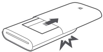Xiaomi MIphotoprinter - Open the printer paper tray cover. - 1