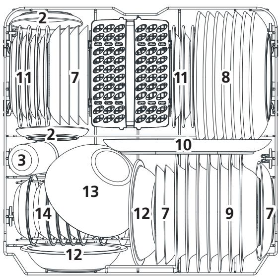 BRANDT DSE1424LW 14S44 - Panier du bas : - 1