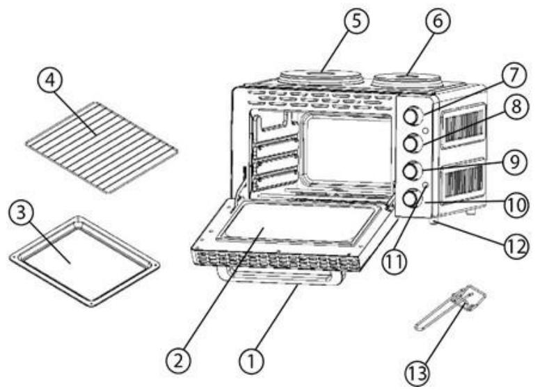 SILVER STYLE 002802 - Attention, surface chaude. Les surfaces sont susceptibles de revenir chaudes au cours de l'utilisation. - 1