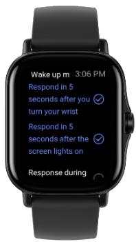 AMAZFIT GTS 2 - Commande vocale hors ligne - 2