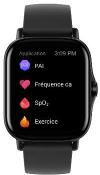 AMAZFIT GTS 2 - Applications de la montre - 1