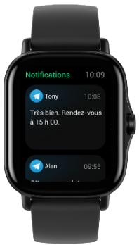 AMAZFIT GTS 2 - Alertes d'application - 1