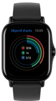 AMAZFIT GTS 2 ROSE 42mm - Objectif d'activité - 1