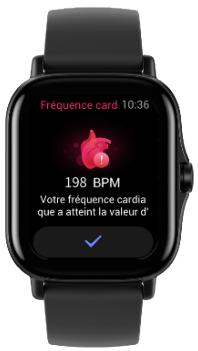 AMAZFIT GTS 2 ROSE 42mm - Alertes de fréquence cardiaque - 1