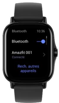 AMAZFIT GTS 2 ROSE 42mm - Paramètres Bluetooth - 1