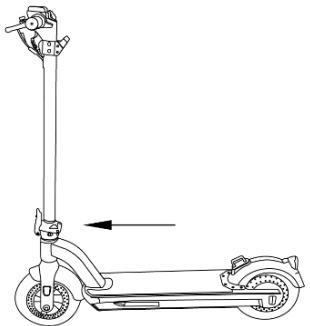 WAYSCRAL KS300 - Para desplegar el patinete: - 1