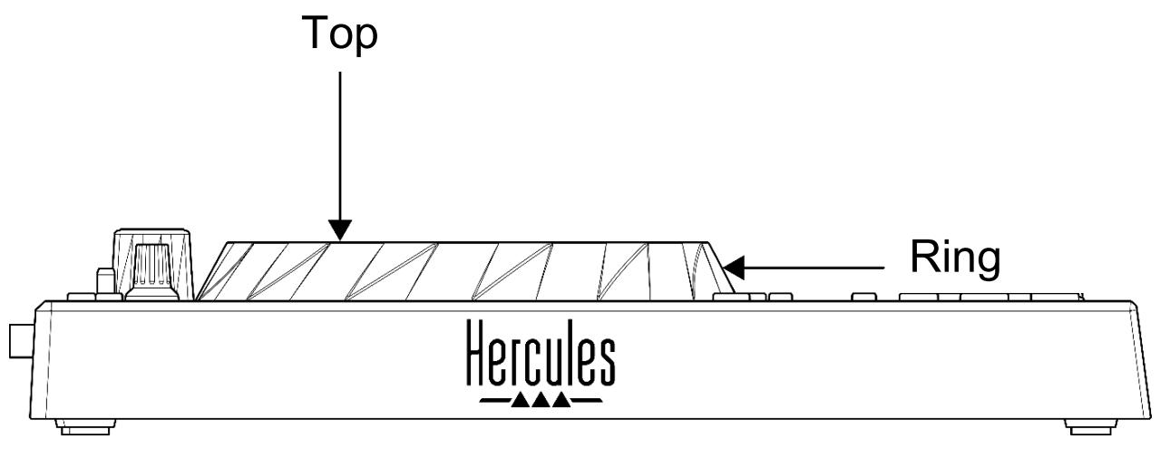 HERCULES INPULSE 300 MK2 - Jog wheel - 2