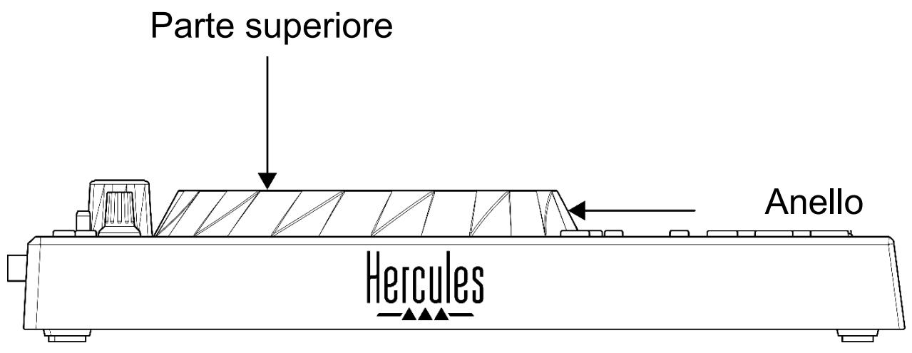 HERCULES INPULSE 300 MK2 - Manopola jog - 2
