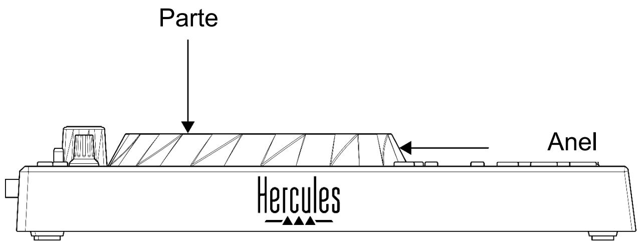 HERCULES INPULSE 300 MK2 - Jog wheel - 2