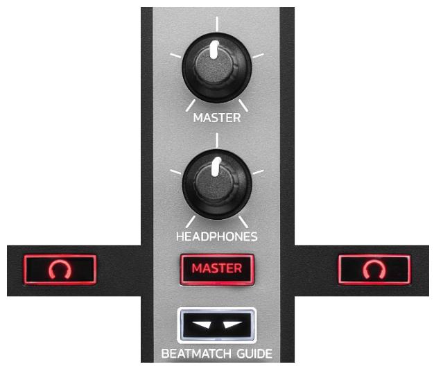 HERCULES INPULSE 300 MK2 - Monitoración, volumen y Beatmatch Guide - 1