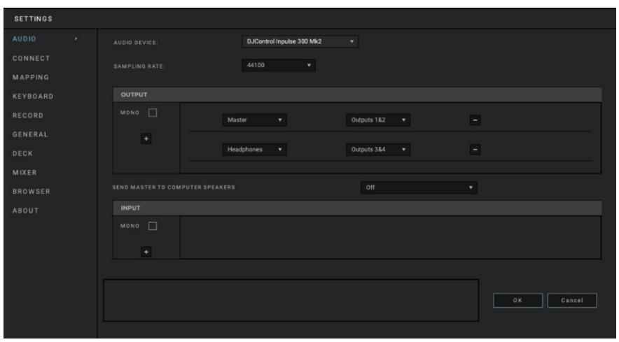 HERCULES INPULSE 300 MK2 - Audio settings : - 2