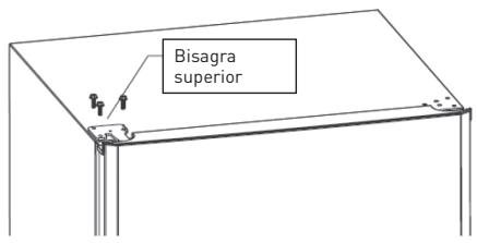 VALBERG CNF 268 E WD B625C - AVISO: Cuando retire la puerta, procure que la arandela situada entre la bisagra central y la parte inferior de la puerta del congelador no se pierda. - 6