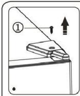 HISENSE RB440N4AFD - Invertir la puerta - 2