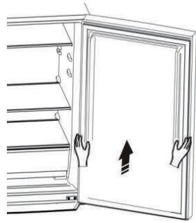 HISENSE RB440N4AFD - Reversing the door - 5