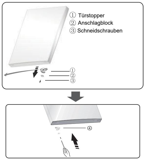 HISENSE RB440N4AFD - Seitenwechsel derTür - 11