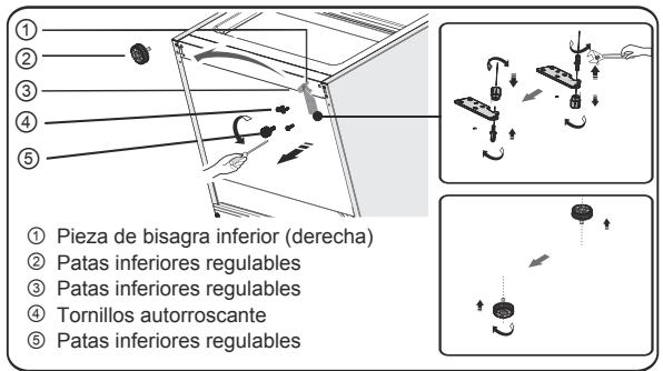 HISENSE RB440N4AFD - Invertir la puerta - 14