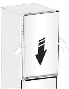 HISENSE RB440N4AFD - Reversing the door - 17