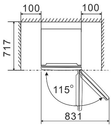 HISENSE RB440N4AFD - Ventilación del aparato - 3