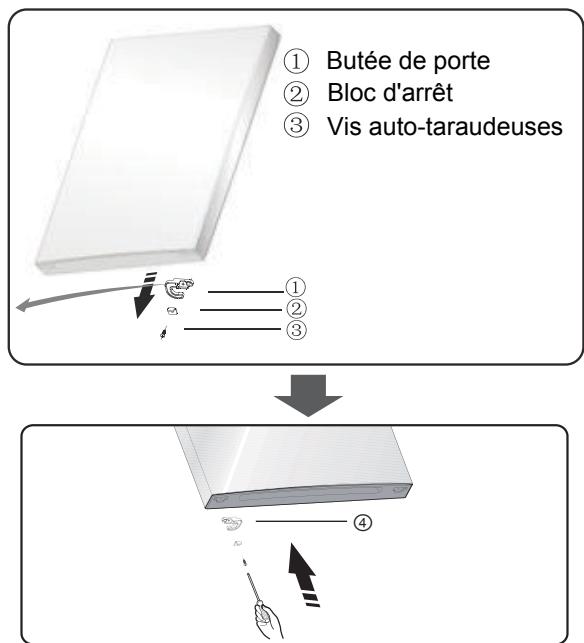HISENSE RB440N4AFD - Inverser la porte - 11