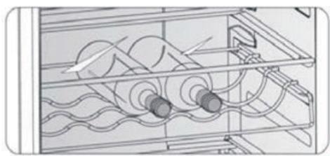 HISENSE RB440N4AFD - Flexible Weinablage - 1