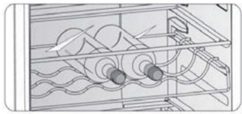 HISENSE RB440N4AFD - Estante de vino flexible - 1