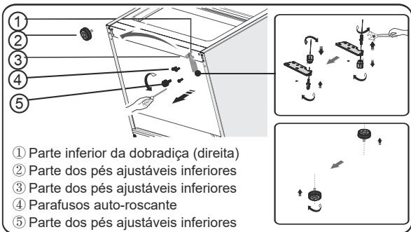 HISENSE RB440N4AFD - Invertendo a porta - 13