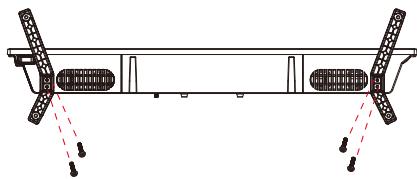 EDENWOOD ED65A04UHD-EL - Instructions d'installation du meuble TV - 1
