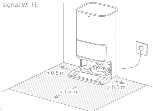 DREAME L10S ULTRA - Placer la station de base - 1