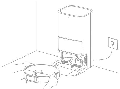 DREAME L10S ULTRA - Platzieren Sie den Roboter - 1