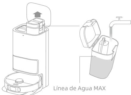 DREAME L10S ULTRA - Agregar Agua al Tanque de Agua Limpia - 1