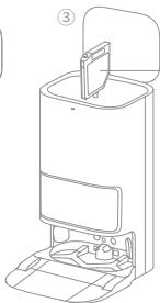 DREAME L10S ULTRA - Installer de la bouteille de nettoyant - 3