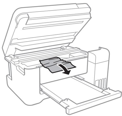 EPSON EcoTank ET-2850 - Retirez le papier coincé. - 4