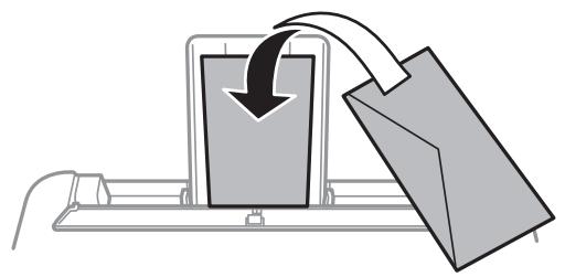 EPSON EcoTank ET-2850 - Chargement des enveloppes dans le chargeur d'alimentation papier à l'arrière - 3